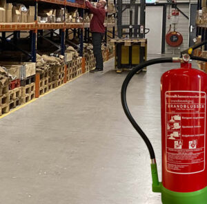 6 liter PFAS-vrije schuimbrandblusser met 21A en 144B blusrating, elektrisch veilig tot 1000 volt, geschikt voor vaste stoffen en vloeistofbranden