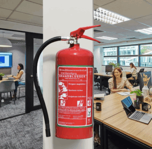 6 liter pfas vrije schuimbrandblusser – krachtig & duurzaam (21a, 75f, b)